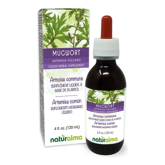Suplemento Herbal Naturalma Tintura De Artemisa 120 Ml Alcoh