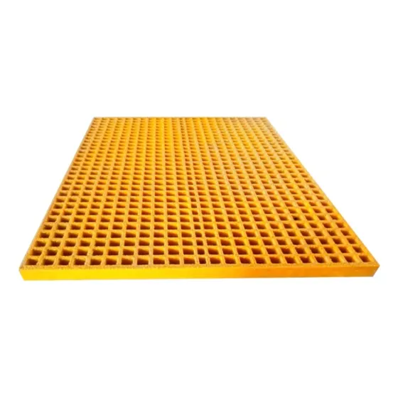 Parrilla - Grating Frp 38x38x30mm / Formato 2x1 M / Amarillo