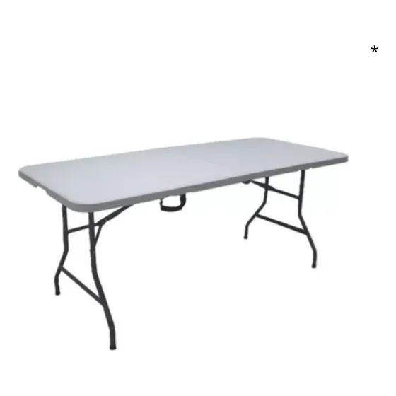 Mesa De Jardin Plegable Skop Garden Blanca Blanco