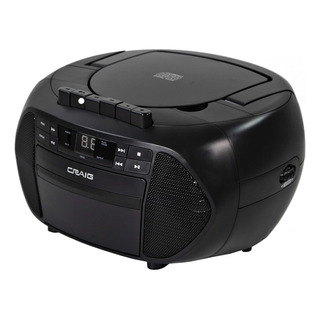 Grabadora Portátil Craig, Radio Am-fm/cassette/bluetooth/cd Grabadora Portátil Craig, Radio Am-fm/cassette/bluetooth/cd