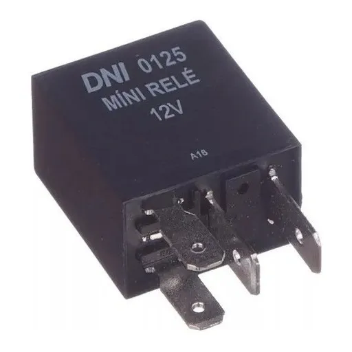 Mini Relé Auxiliar Automotivo Dni 0125 40a 12v Universal