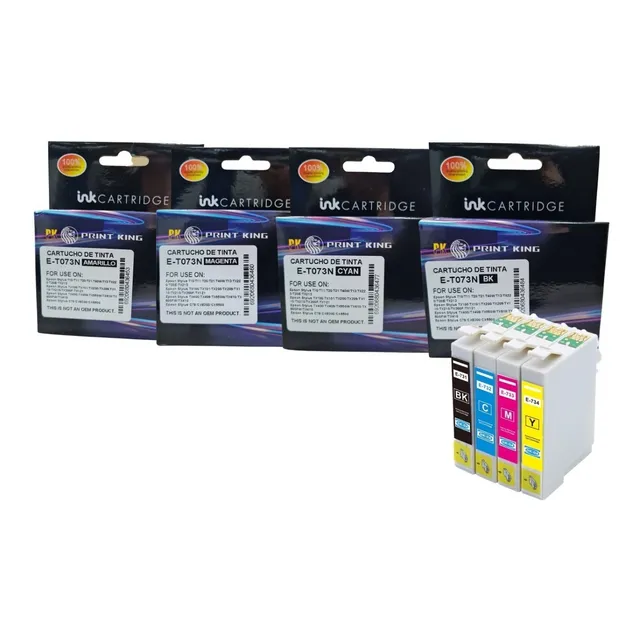 Combo 4 Cartuchos Genericos Para Epson Cx5600 Cx4900 Cx3900