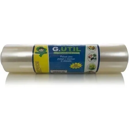 Filme Para Alimentos Pvc 28 Cm X 300 M Guarufilme