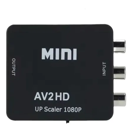 Adaptador Conversor Av Rca Análogo A Hdmi Digital