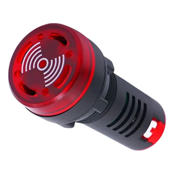 Luz Piloto Roja  Audible (alarma) 220v