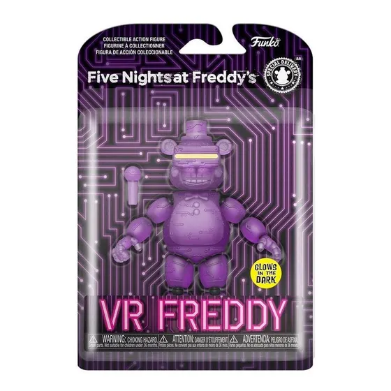 Figura Vr Freddy Five Nights At Freddy Glow Edition