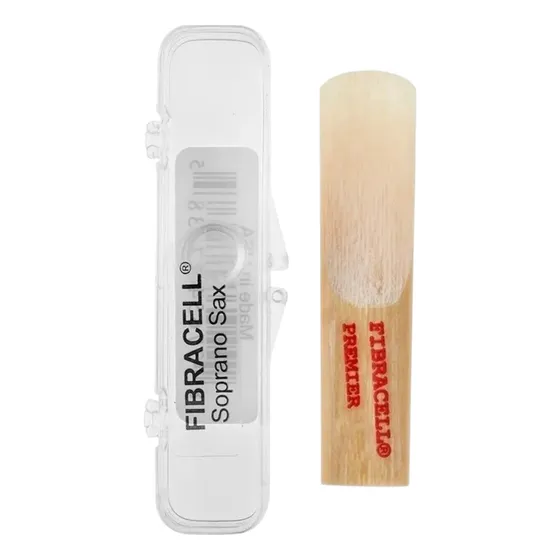 Palheta Para Saxofone Soprano 2.5 Fibracell Premier 50025