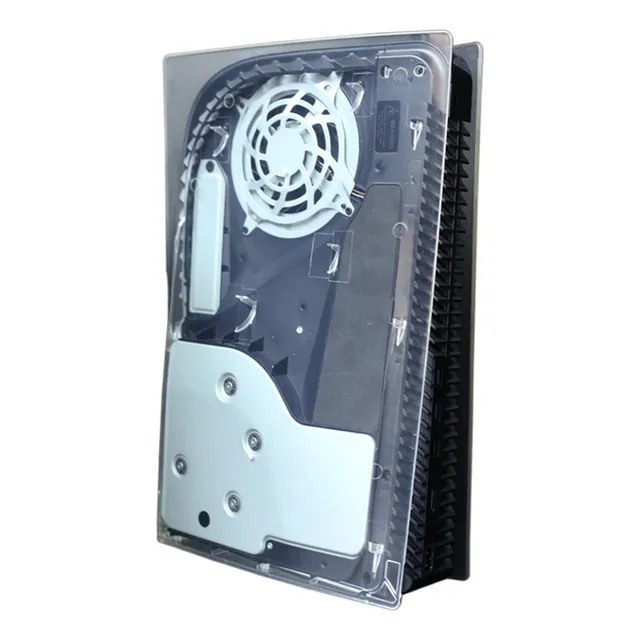 Carcasa De Placa Transparente Anti-caída Para Sony Ps5 Disc