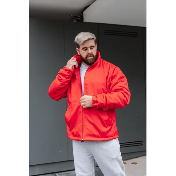 Campera/chaleco Microfibra Forrada C/polar Talle Especial
