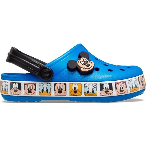 Sandália Crocs Fl Mickey Mouse Band Clog Jvn Bright Cobalt