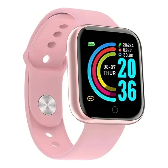 Relogio Inteligente Smartwatch D20 Bluetooth Recarregável