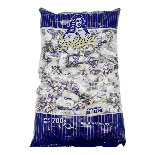 Caramelos Zabala De Dulce De Leche 700 Gr Los Clásicos
