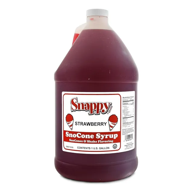 Jarabe Para Raspado Snappy Popcorn 3.8 Litros 5 Kg