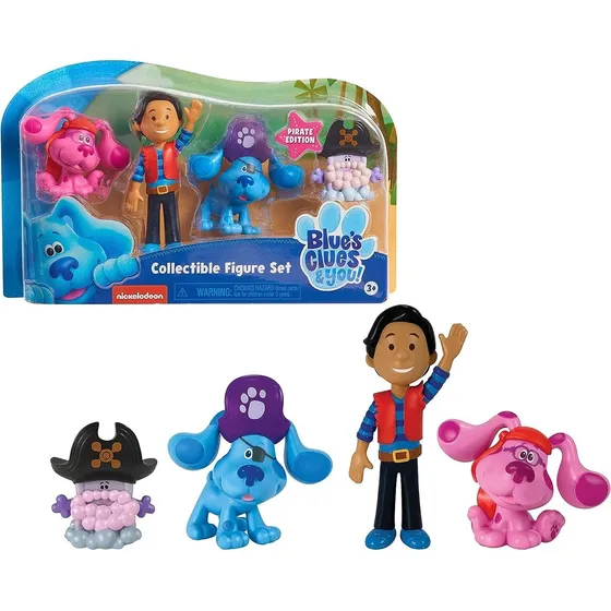 Muñeco Pack X4 Nickelodeon Josh Blue Edicion Pirata Original