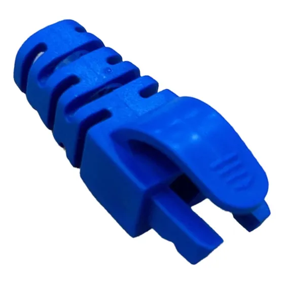100 Unid Capa Snap In Para Rj45 Boot Cat5e/cat6 Azul