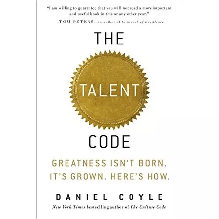 The Talent Code: Greatness Isn't Born. It's Grown. Here's H, De Daniel Coyle. Editorial Bantam, Tapa Dura En Inglés, 0000