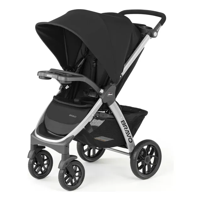 Chicco Bravo Stroller De Plegado Rápido - Negro | Negro