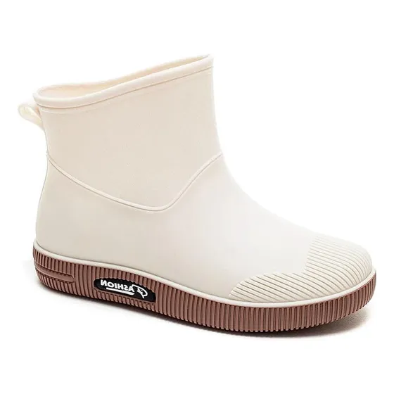 Botas De Lluvia Para Mujer Con Suela Antiderrapante Agua 838