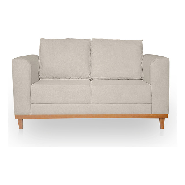 Namoradeira 2 Lugares Sofá Luxo Conforto Madeira Linho Namoradeira 2 Lugares Sofá Luxo Conforto Madeira Linho
