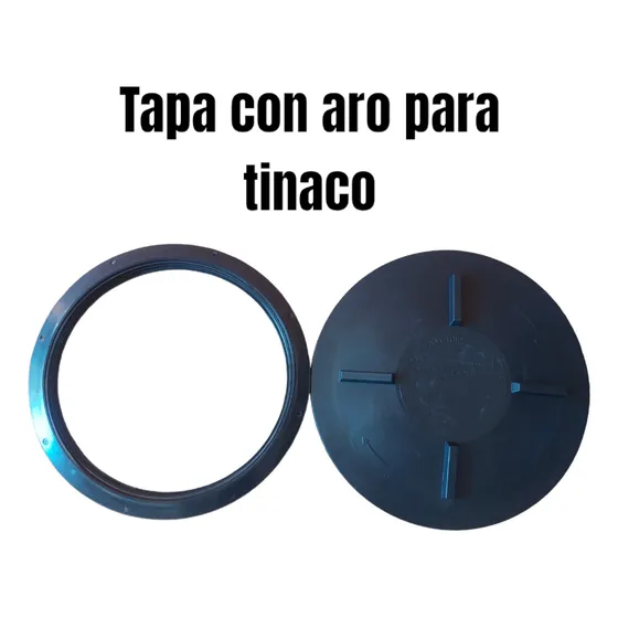 Tapa Con Aro Para Tinaco Universal 