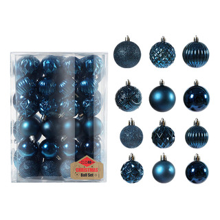 48x Enfeites De Bola Pendurada Para Árvore De Natal, 6 Cm 4 48x Enfeites De Bola Pendurada Para Árvore De Natal, 6 Cm 4
