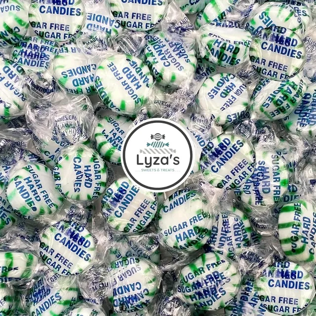 Caramelo Duro Starlight Sin Azúcar, Menta Verde, Sin Gluten,