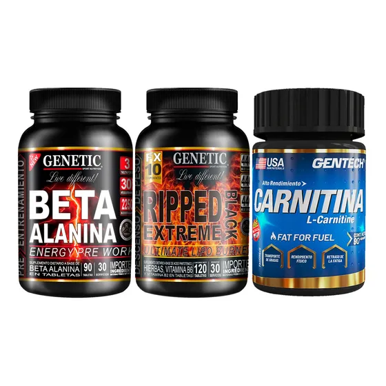 N1 Potente Quema Grasa Definitivo Energizante Ripped Genetic