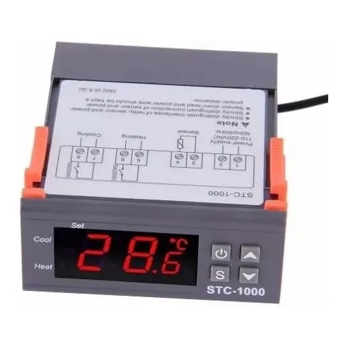 Stc1000 Controlador Termostato Digital 12 V Medidor Stc 1000