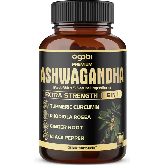 Agobi Premium - Ashwagandha 5200 Mg 180 Capsulas