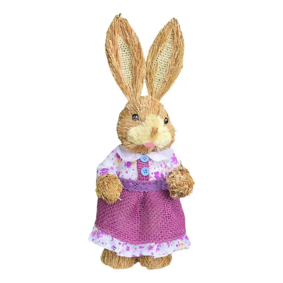 Para Z0hz Estatuilla De De Paja, Decoración De Pascua,