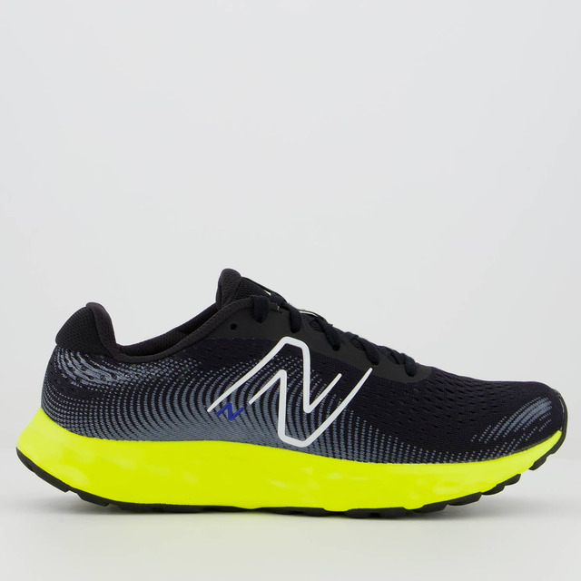 Tênis New Balance 520v8 Preto E Verde Tênis New Balance 520v8 Preto E Verde