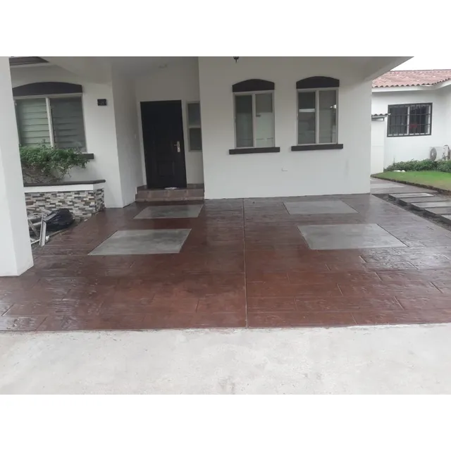 Concreto Estampado Instalacion Residencial
