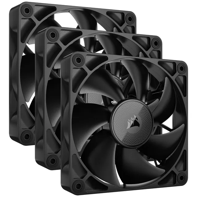 Kit De Tres Ventiladores Corsair Icue Rx120 Pwm De 120mm