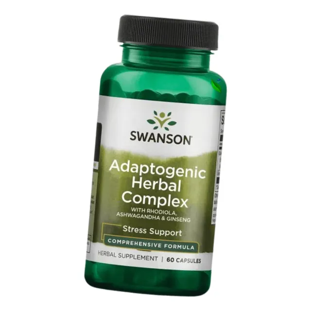 Rhodiola, Ashwagandha, Ginseng Complex X 60 Cápsulas