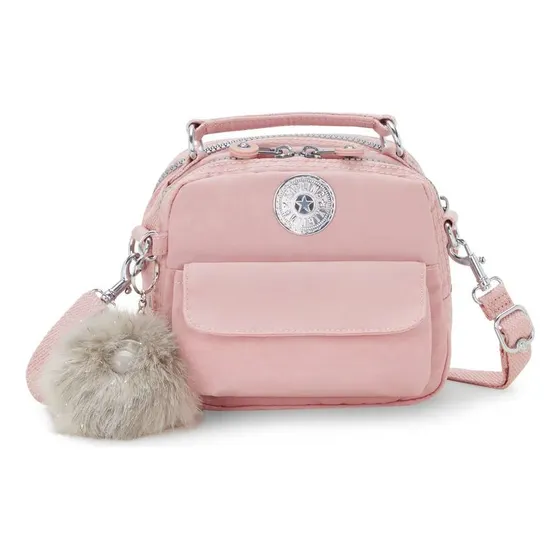 Bolsa Mochila Kipling Puck 4 Em 1 Rosa - Bridal Rose