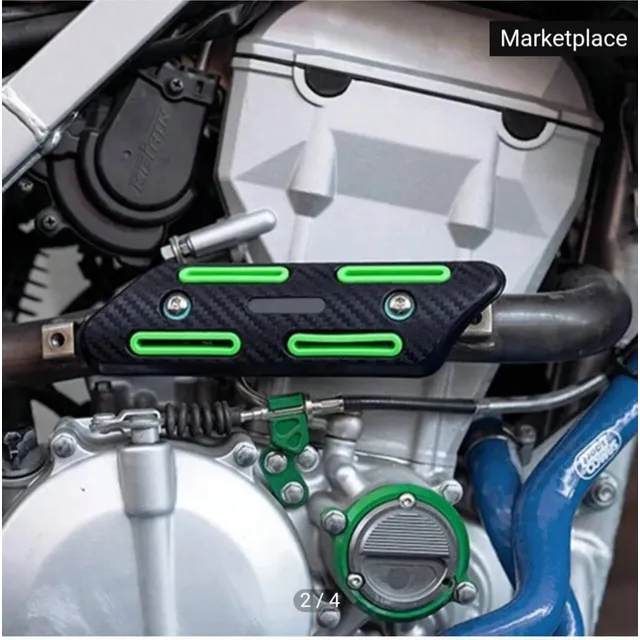 Protector Escudo Termico Tubo De Escape Ktm Kawasaki