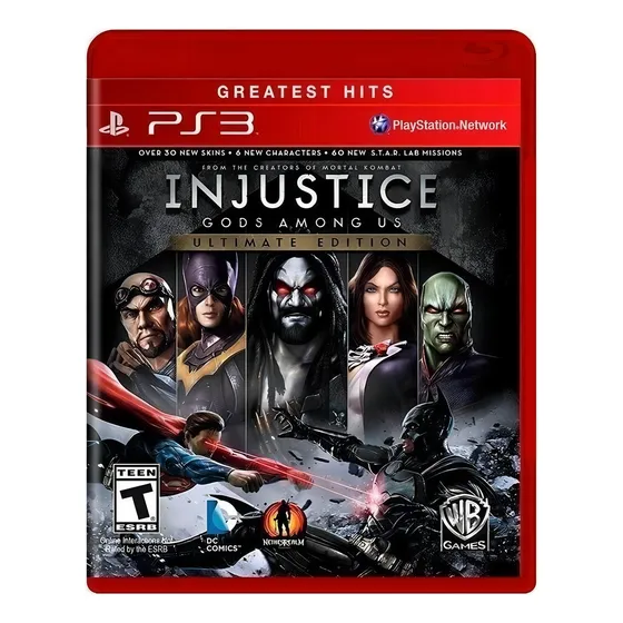 Injustice: Gods Among Us Ultimate Edition PS3 Físico