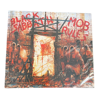 Cd Black Sabbath Mob Rules Com Luva Lacrado Cd Black Sabbath Mob Rules Com Luva Lacrado