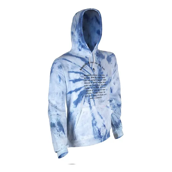Hoodie Unisex Capucha Sudadera Tie-dye Moda Casual Bluelemon