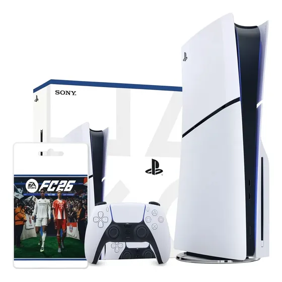 Playstation 5 Slim Con Lectora + Fc 26 Dig.