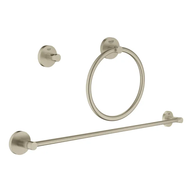 Grohe 40821en1 Essentials Juego De Accesorios City 3 En...