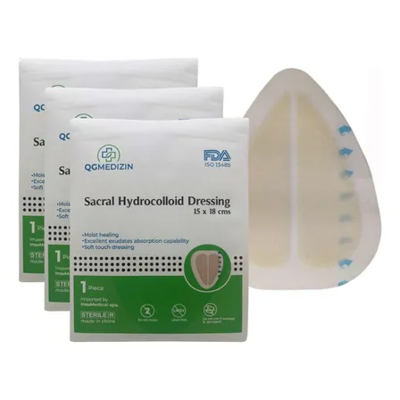 Pack 3 Unidades.-apósito Hidrocoloide Sacro Estéril, Ulceras