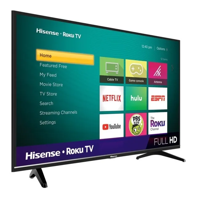Television Hisense 40h4030f Roku Tv Pantalla 40 Pulgadas Led