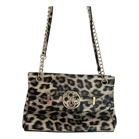 Cartera Guess Convertible Xbody Animal Print