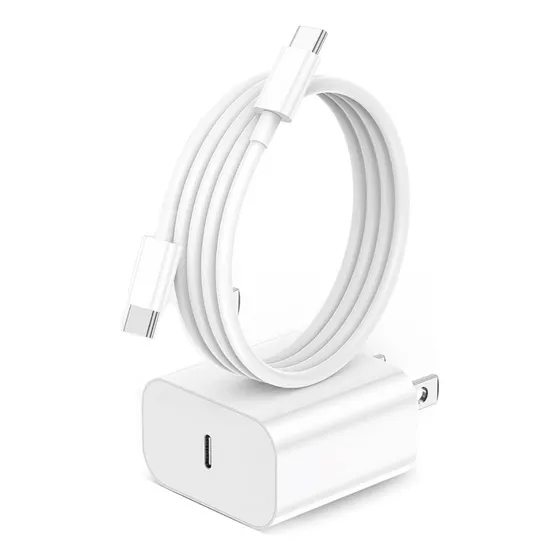 Cargador Usb-c 20w Y Cable 1.8m Para iPhone 16e Y iPhone SE