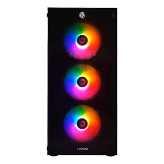 Gabinete Gamerhayom Vidrotemp 1769 C/ 3fans Rgb - Lançamento Gabinete Gamerhayom Vidrotemp 1769 C/ 3fans Rgb - Lançamento
