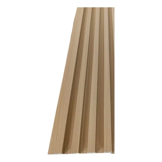 Panel Ripado Wpc Interior Madera Plástica Panel 3d Ranurado
