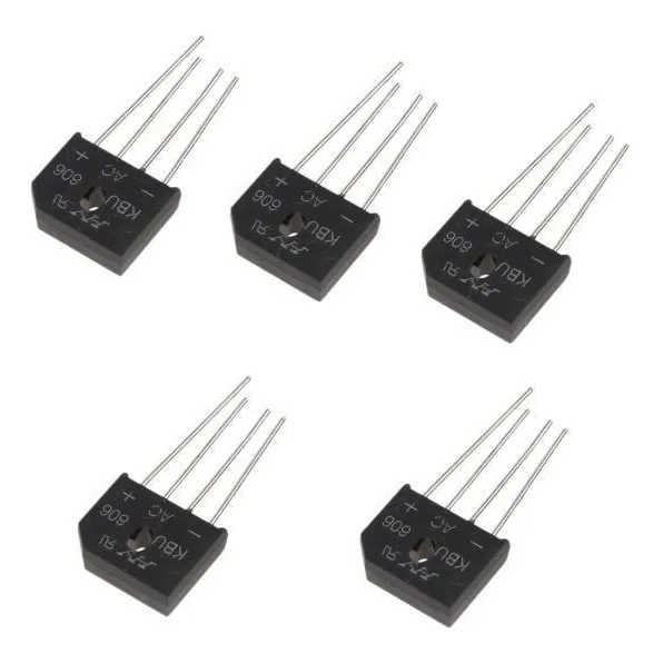 Puente Rectificador De Onda Completa 3 Piezas