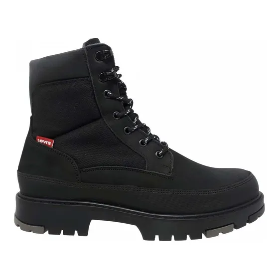 Botín Negro Nobuck Para Hombre Levis 221421