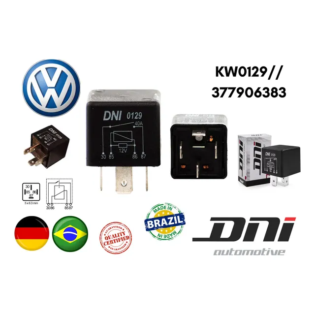 Rele Relay Bomba Gasolina Volkswagen Gol Parati Saveiro 1.8